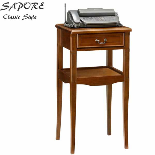 スタンド サポーレ2320 脚付き アンティーク クラシック おしゃれ TEL台 FAX台 花台 フラワースタンド