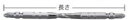 【メール便限定】マキタ ツイスト・トーションビット(マグネット付) 〔+〕 2×90 3本 <A-59570>(4)