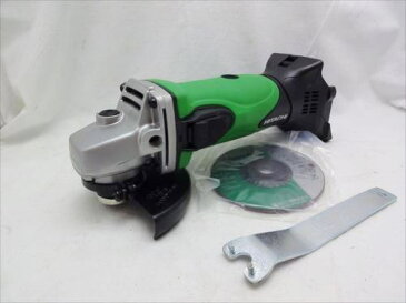 HiKOKI ハイコーキ(旧日立工機) 14.4V コードレスディスクグラインダー アグレッシブグリーン <G14DSLNNL> 本体のみ・バッテリなし 【G14DSL(NN)L 研磨機 ガラス 充電式 両頭 砥石 砥ぐ 削る 削り 磨く サンダー ランダム 16500円以上は送料無料 】