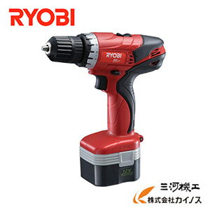 【当店在庫限り】リョービ (現 京セラ) 充電式ドライバドリル 12V ＜BD-122＞（バッテリ×2個 充電器 キャリングケース 付）KYOCERA RYOBI