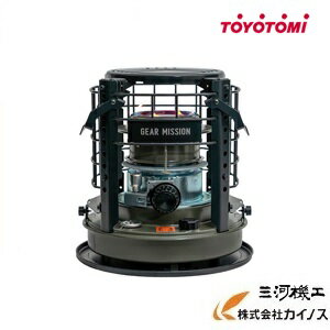 トヨトミ GEAR MISSION 煮炊き暖房用石油コンロ　オリーブグリーン 【K3-GM1(G)】ギアミッション