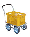 ハラックス 愛菜号 コンテナ1個用 ノーパンクタイヤCH-300【法人様限定、個人宅別途送料 畑仕事 園芸 野菜 果物 運搬 タイヤ ホイール 一体 チューブ ...