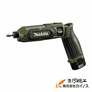 マキタ 充電式ペンインパクトドライバー 7.2V バッテリ2個・充電器・ケース付 ＜TD022DSHXO・オリーブ＞