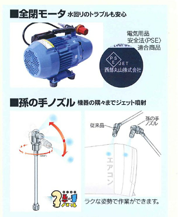 マルヤマ エアコン洗太郎プロ ＜MSW029M-AC-1＞エアコン洗浄機 丸山製作所 2