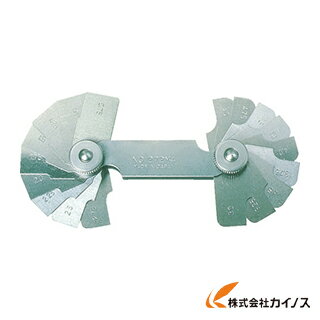 TRUSCO ラジアスゲージ 測定範囲5.50～13.0 16枚組 272MB