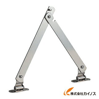 TRUSCO スチール製止付き平棒ステー 全長300mm 左用 TS-52-L(4)