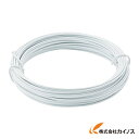 TRUSCO カラー針金 小巻タイプ・20番手 白 線径0.9mm TCWS-09W