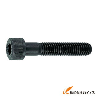 TRUSCO 六角穴付ボルト 黒染め半ネジ サイズM3X45 24本入 B30-0345