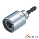 TRUSCO 電動ドライバーソケット 全ネジ適応 ネジ径W3/8 TEZN-38