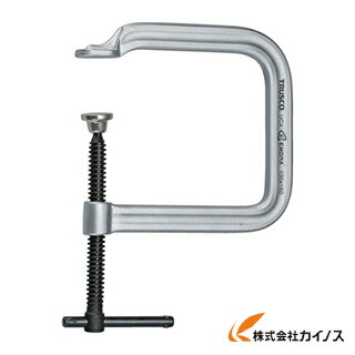 TRUSCO シャコ万力（深アゴタイプ）口開100mmアゴ深さ160mm TC-100D