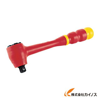 TRUSCO 絶縁ラチェットハンドル 1／4 TZRH-2