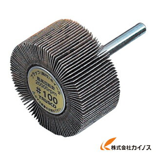 TRUSCO フラップホイール 外径80X幅25X軸径6 5個入 150♯ UF8025 150