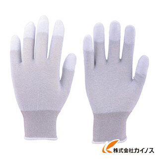 TRUSCO 指先コート静電気対策用手袋 Sサイズ TGL-2996S