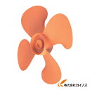 TRUSCO 工場扇用樹脂製ハネ 45cm 穴径10Φ用 TF-45-10