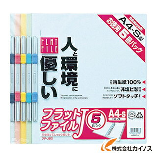 ナカバヤシ フラットファイル5P ミックス FF-J805-M