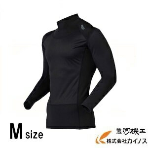 おたふく　BT防風ハイネックシャツ ウインドスマッシュ3　Mサイズ 　ブラック＜JW-196-M＞ 【防寒 インナー 肌着 あったかい 暖かい 防風 保温 ヒート】