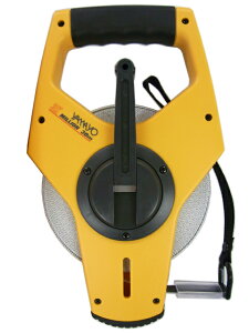 ヤマヨ 3X(サンエックス)ミリオン ガラス繊維製巻尺 100M <OTR100X>【 メジャー 50m 2m インチ 5.5m 全巻 100m アプリ 20m 精度 校正 直し方 構造 違い スケール コンベックス エスロン kds jis1級 張力】