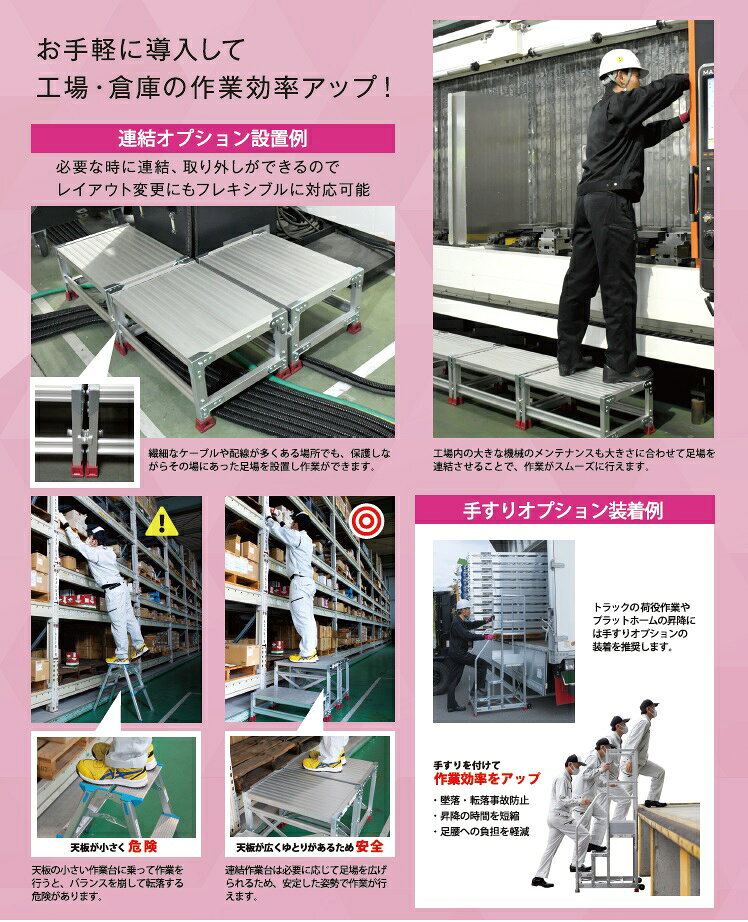 YAMAZEN オリジナルアルミ作業台 ＜YPS-2-6060＞　YPSシリーズ 2段　山善