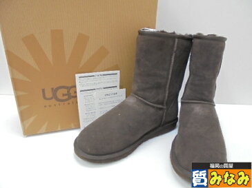 【質みなみ・荒江店】◆145◆アグ◆UGG メンズ クラシック ショート 5800 チョコレート ムートンブーツ 26cm ・USED/【中古】