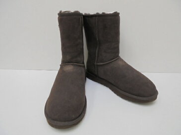 【質みなみ・荒江店】◆145◆アグ◆UGG メンズ クラシック ショート 5800 チョコレート ムートンブーツ 26cm ・USED/【中古】