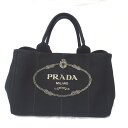 PRADA (プラダ) トートバッグ カナパ 2WAY BN2642 ブラック【質みなみ・二又瀬店】【質屋】 【中古】 Ft529261