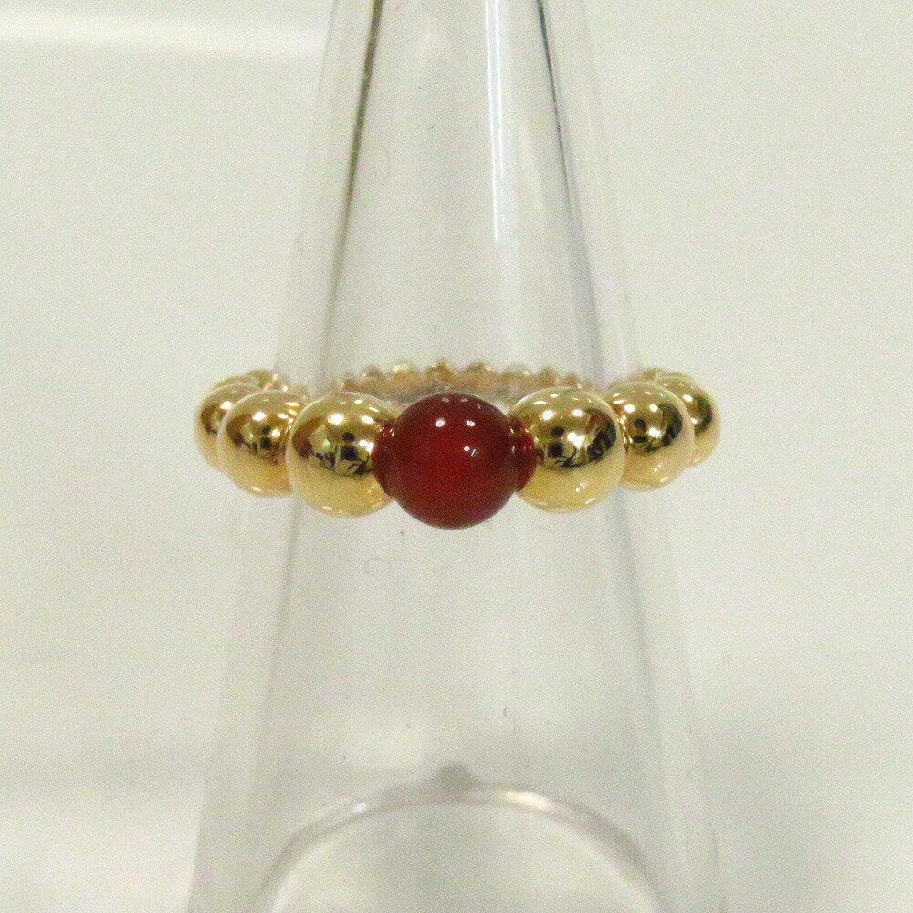 ヴァンクリーフ＆アーペル VCA リング・指輪 K18PG 750PG ペルレ クルール ヴァリアシオン カーネリアン 約12.5号 美品【質みなみ・千早駅前店】【質屋】 Van Cleef & Arpels 【中古】 Th907872のサムネイル