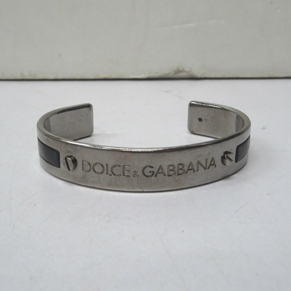 ドルチェアンドガッバーナ バングル D&G #S ロゴ ブレスレット【質みなみ・二又瀬店】【質屋】 DOLCE&GABBANA 【中古】 Ft596982