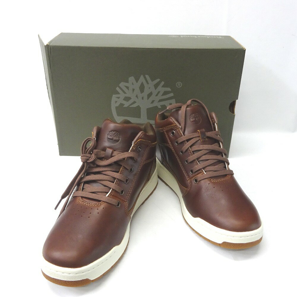 ティンバーランド スニーカー BRIDGTON CHUKKA ブリッジトン A2QYC ブラウン 27.0cm【質みなみ・二又瀬店】【質屋】 Timberland 【中古】 Ft1154011