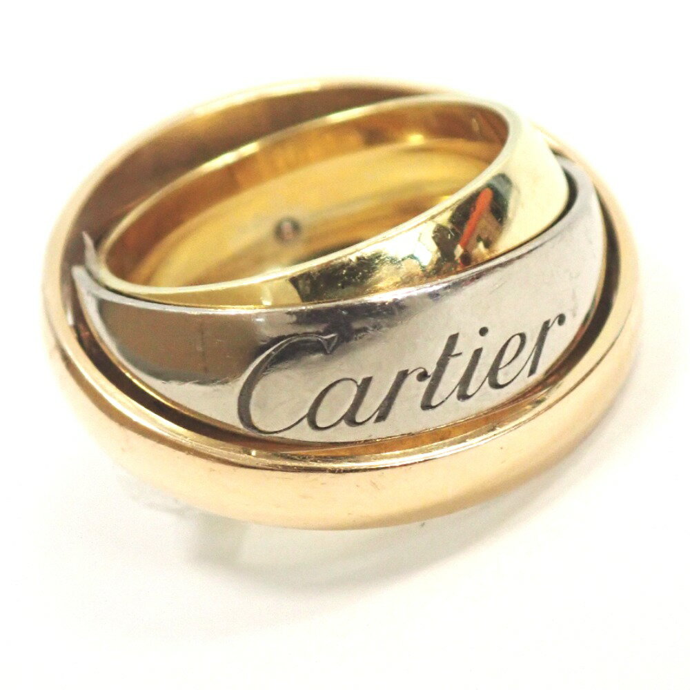 カルティエ リング・指輪 トリニティ マストエッセンス 2002年 Xmas 限定 K18YG/WG/PG #52 レディース【質みなみ・千早駅前店】【質屋】 CARTIER 【中古】 Th990888のサムネイル