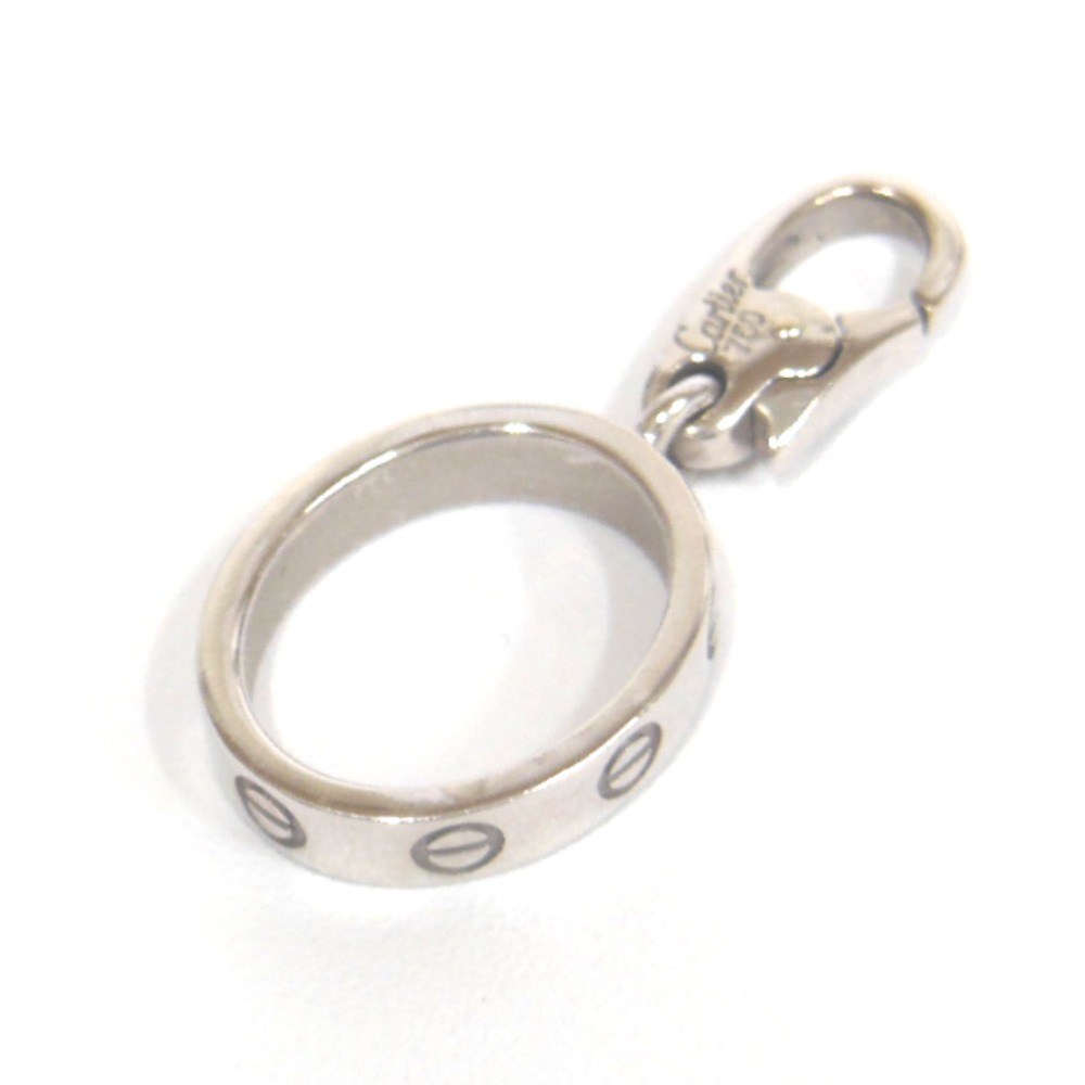 モモンヌ】カルティエ CARTIER ラブチャーム フルダイヤモンドWG