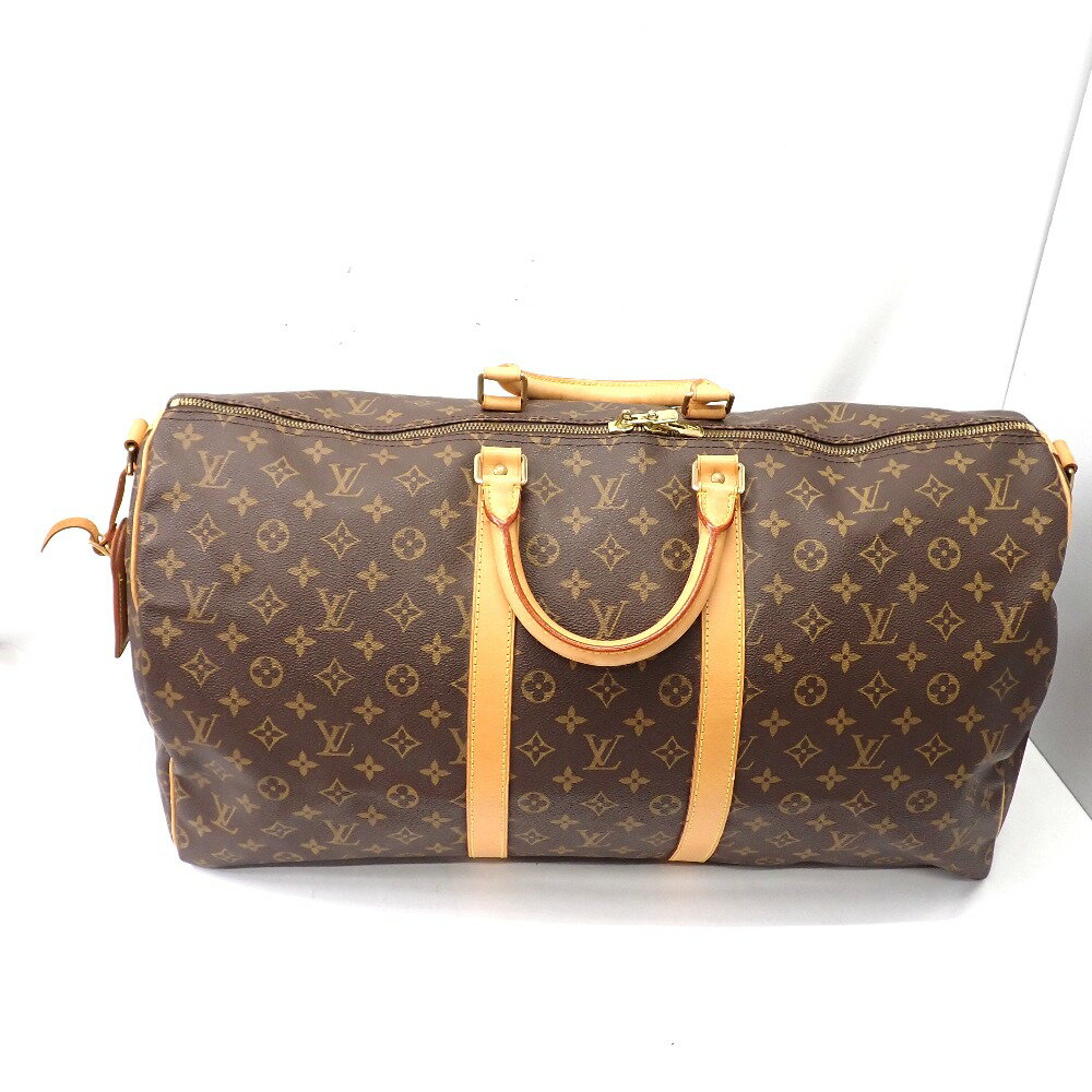 ルイ・ヴィトン ボストンバッグ 2way ショルダーバッグ モノグラム キーポル・バンドリエール55 M41414【質みなみ・二又瀬店】【質屋】 LOUIS VUITTON 【中古】 Ft629441