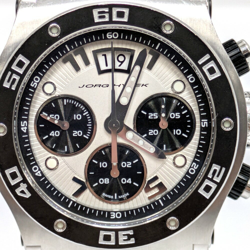 JORG HYSEK ハイゼック 腕時計 クロノグラフ アビス エクスプローラー Abyss Explorer AB06-0229【質みなみ・太宰府店】【質屋】 【中古】 Dz805771