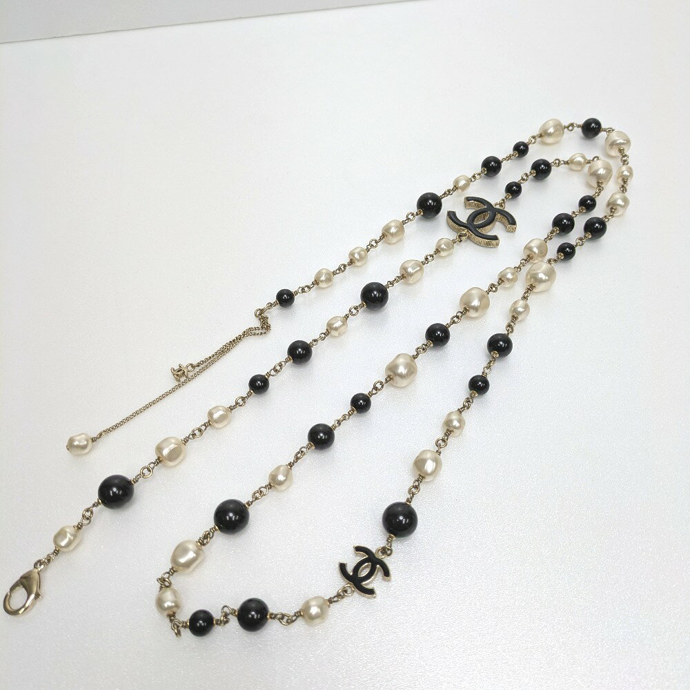 楽天市場】シャネル ココマーク（カラーブラック）（ネックレス