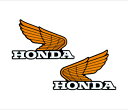 Honda CLASSICS オールドウイングステッカー14(イエロー 14)