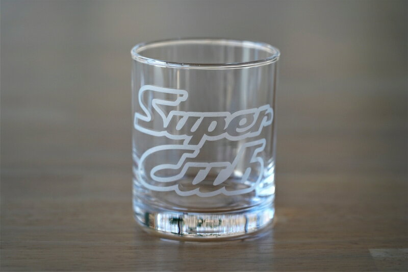 ミニモト ウイスキー ロックグラス SUPER Cub スーパーカブ