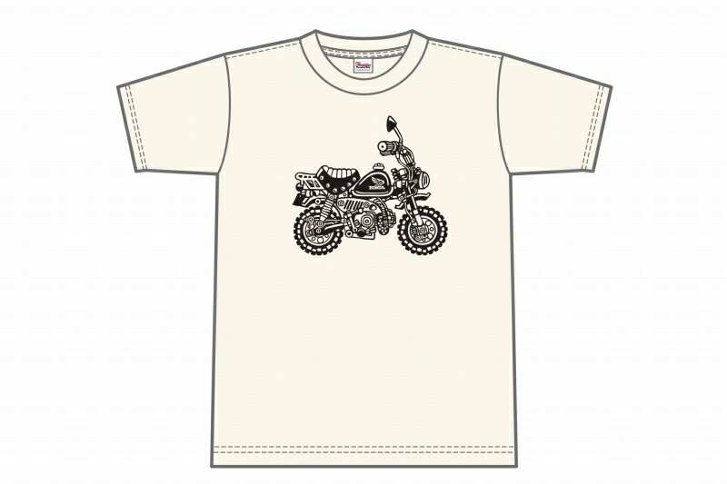 ミニモト Tシャツ ヘビーウエイト 6.2oz 綿100% Z50Jモンキー