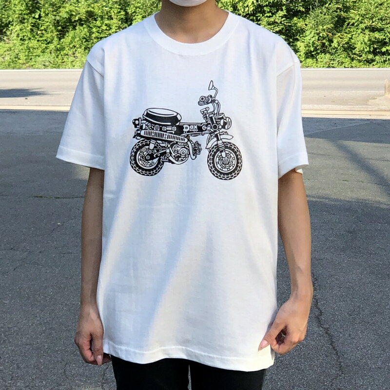 ミニモト Tシャツ ヘビーウエイト 6.2oz 綿100% ST50ダックス