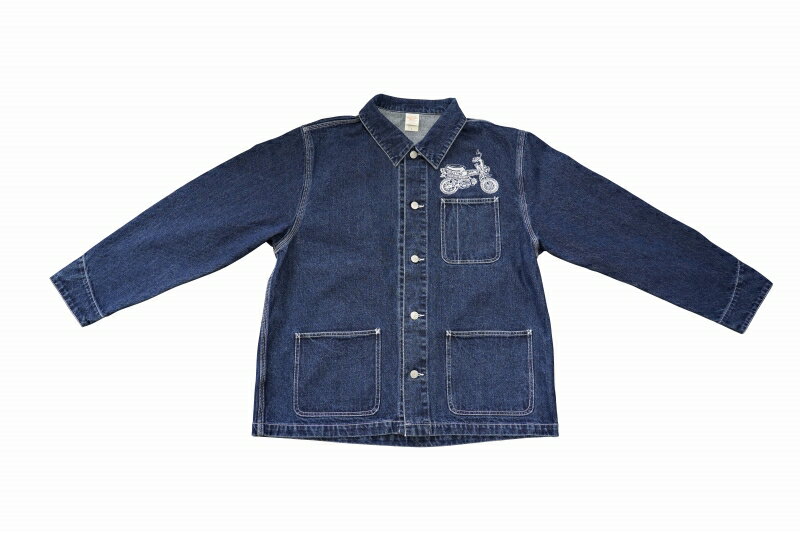 乐天商城 - ミニモト デニム カバーオール ジャケット 12.0oz ST50ダックス L