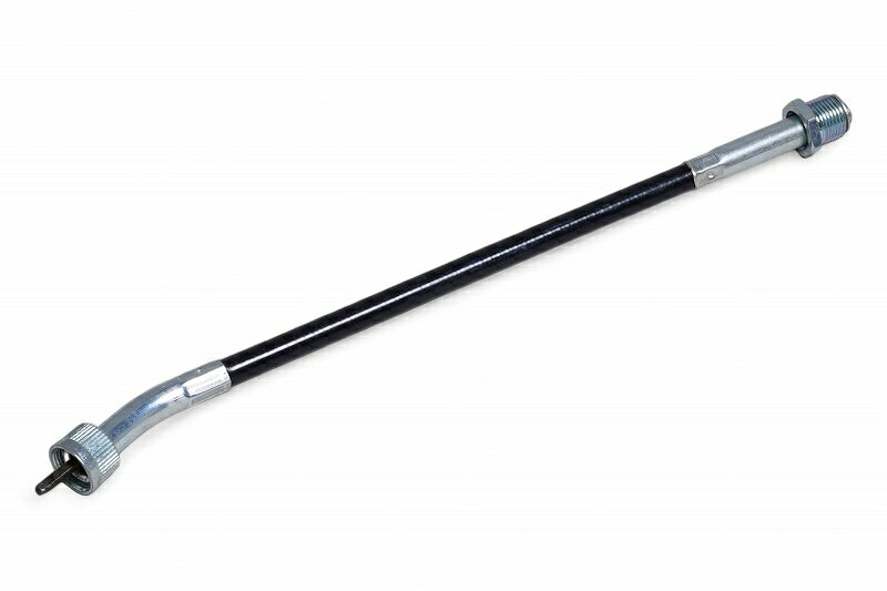 ミニモト スピードメーター 延長ケーブル 30度曲がり 220mm 黒【ポスト投函便】