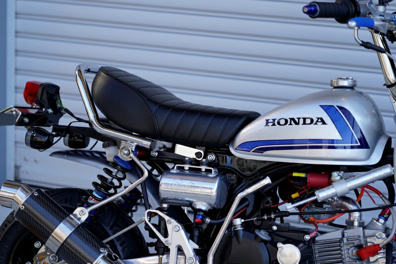 2周年記念イベントが MINIMOTO ミニモト アルミグラブバー前後調整あり 5Lモンキーフレーム用 2周年記念イベントが MINIMOTO ミニモト アルミグラブバー前後調整あり 5Lモンキーフレーム用