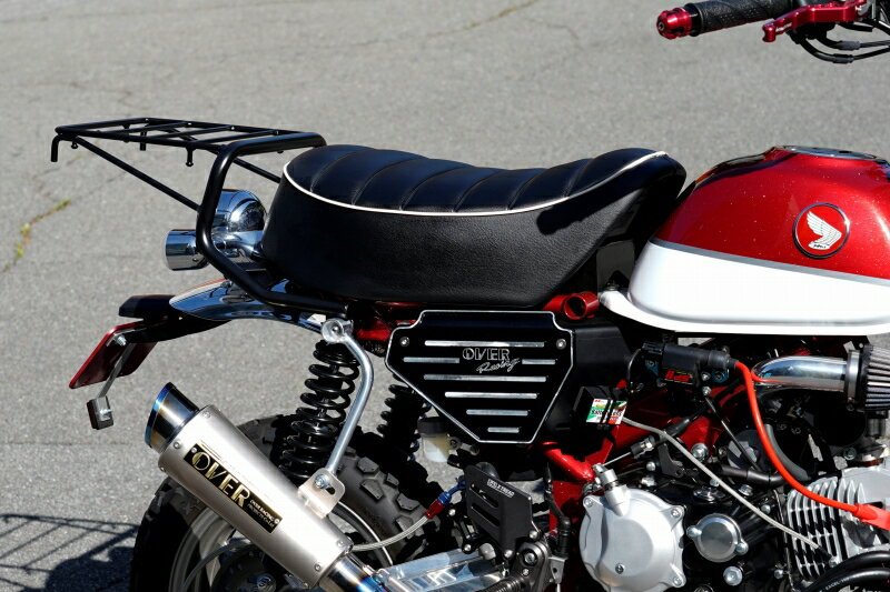 モンキー125エクステンドリアキャリアブラックミニモト(Minimoto)【ホンダ4miniパーツ】