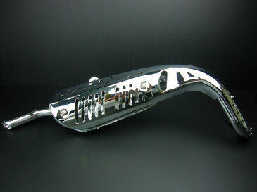 モンキーTYPE Cノーマルマフラーφ28MMクロームメッキ ミニモト(Minimoto) 【ホンダ4miniパーツ】