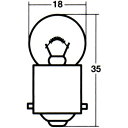 6Vウインカークリア球STANLEY（スタンレー電気）2個