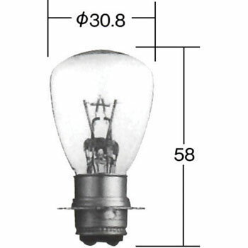 小糸製12Vヘッドライト電球CT110用