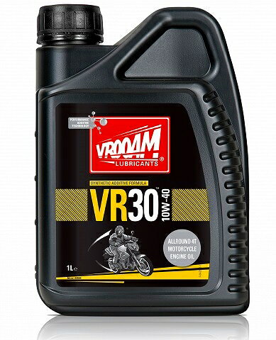 VROOAM製VR30 10W-40エンジンオイル1L入り