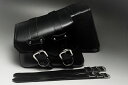 ミニモト バイク用サイドバック左右セットレザー調ブラック