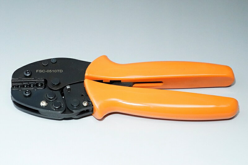 ミニモト 裸圧着端子、裸スリーブ圧着工具 適合サイズ1.25sq〜8.0sq工具【ポスト投函便】