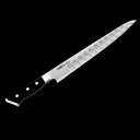 グレステン プロフェッショナルナイフ積層強化木ツバ付ハンドル 724TSK筋引24cm【送料無料/新潟の刃物/新潟の包丁/ディンプル/高級包丁/一流シェフ愛用/...