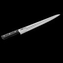 グレステン プロフェッショナルナイフ積層強化木ツバなしハンドル 730TS筋引30cm【送料無料/新潟の包丁/ディンプル/高級包丁/一流シェフ愛用/驚きの切れ味...