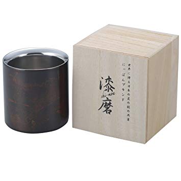 乐天商城 - 2重構造ロックカップストレート（1客）（黒）（桐箱入り）
